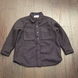 Women's Black Textured Bomber Jacket